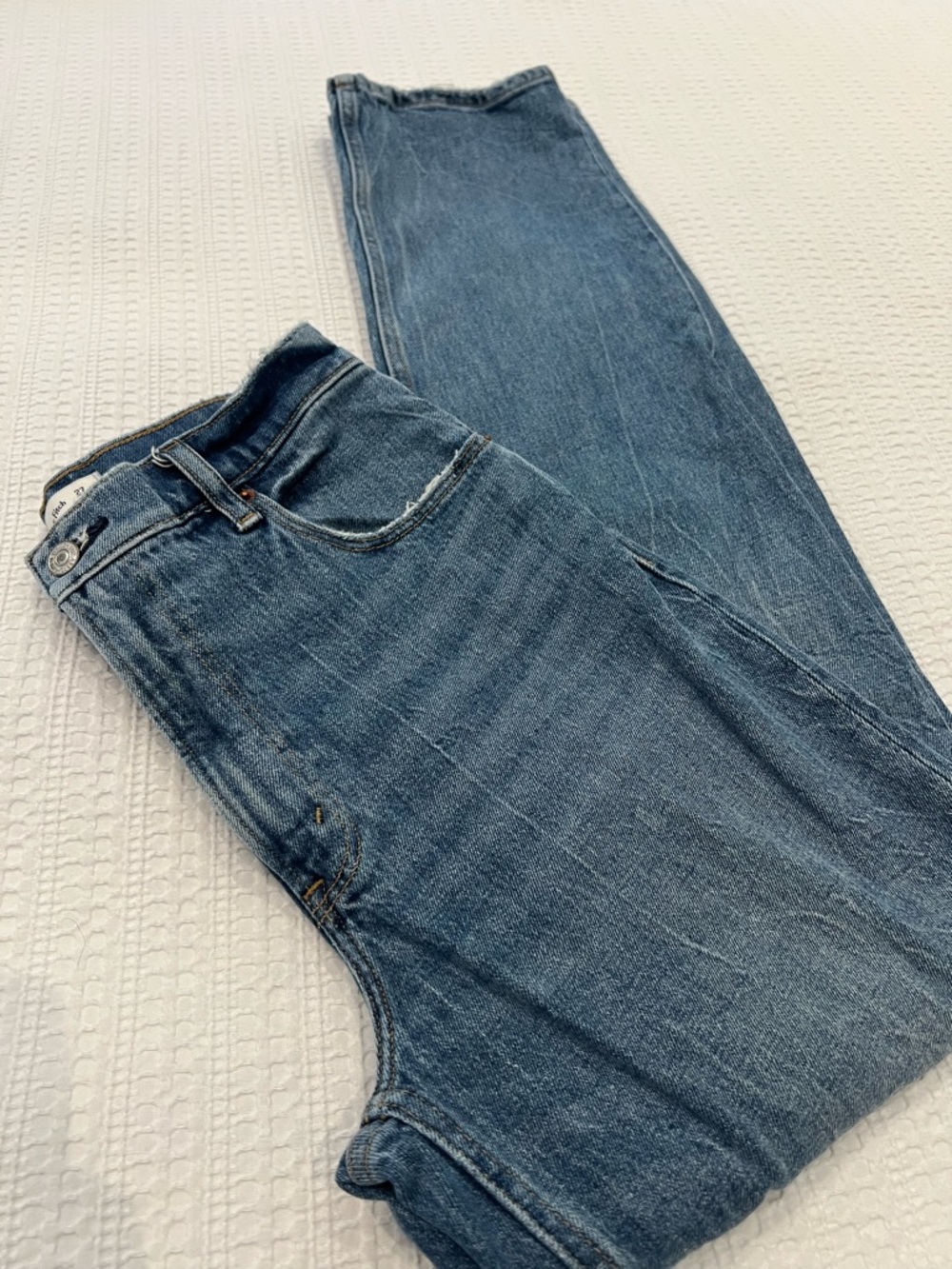 Abercrombie & Fitch Women's the 90’s straight ultra high rise